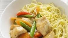 Lemon chicken stir-fry