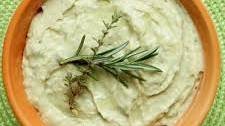 Lemon Rosemary Thyme Avocado Hummus