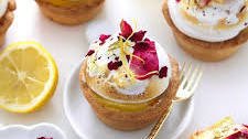 Lemon Tartlets with Toasted Marshmallow Topping