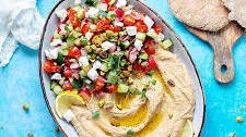 Loaded Hummus Platter w/ Pita