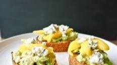 Mango Blue Cheese Avocado Toast