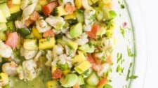 Mango Shrimp Ceviche with Avocado