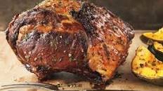 Maple-Glazed Rib Roast with Roasted Acorn Squash