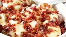 Maple Bacon and Brie Potato Bake