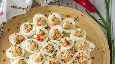 Maple Bacon Deviled Eggs