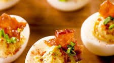 Maple Bacon Deviled Eggs