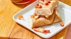 Maple Bacon Sweet Crêpes