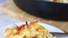 Maple Bread Pudding with Bacon
