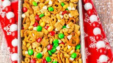 Maple Cinnamon Chex Mix in the Crockpot