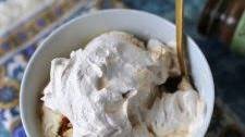 Maple Cinnamon Whipped Cream