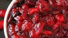 Maple Cranberry Sauce