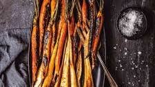 Maple Glazed Carrots with Bourbon