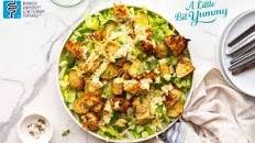 Maple Mustard Chicken Crunch Salad