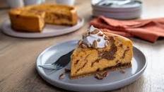 Marbled Pumpkin Cheesecake