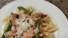 Marsala Cream Chicken with Asparagus