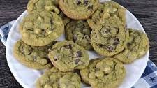 Matcha Chocolate Chip Cookies