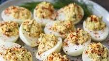 Mediterranean Deviled Eggs