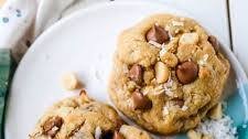 Milk Chocolate Macadamia Nut Coconut Cookies