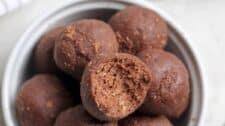 Mint Chocolate Energy Bites (1 bowl!)