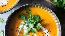 Miso pumpkin soup