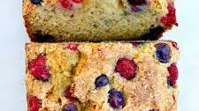 Mixed Berry Banana Bread