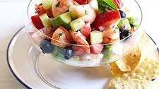 Mixed Berry Ceviche