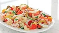 Mixed seafood ceviche