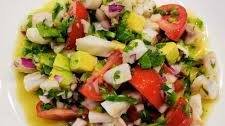 Mixed seafood ceviche