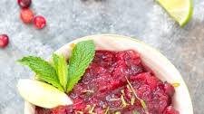 Mojito Cranberry Sauce