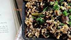 Mushroom Asparagus Wild Rice