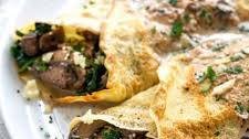 Mushroom Crepes