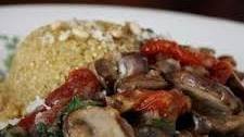 Mushroom Marsala with Garlic Herb Quinoa Pilaf