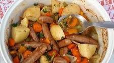 No-Fuss Sausage and Vegetable Casserole