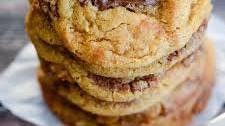 Nutella Swirl Peanut Butter Cookies