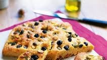 Olive and rosemary focaccia
