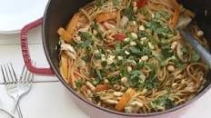 One-Pot Thai Peanut Chicken Pasta