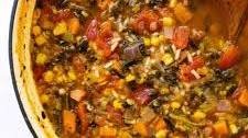 One-Pot Vegetable Rice Soup