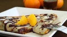 Orange and Chocolate Crepes