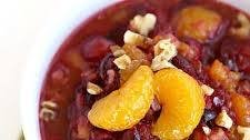 Orange and Walnut Cranberry Sauce