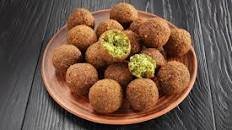 Oven Baked Crispy Falafel