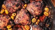 Oven Baked Moroccan Chicken (Crispy & Juicy!)