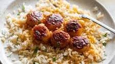 Pan Seared Scallops with Garlic Butter