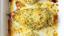Parmesan Crusted Chicken (Oven Baked)