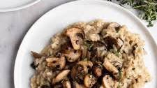 Parmesan Mushroom Risotto