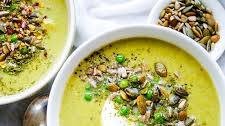 Pea and Broccoli Miso Soup