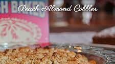 Peach Almond Cobbler