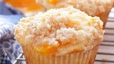 Peach Cobbler Muffins