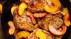 Peach Glazed Pork Chops