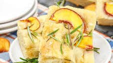 Peach & Thyme Focaccia Bread