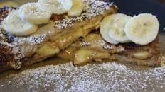 Peanut Butter and Banana French Toast